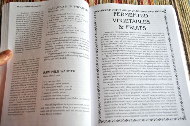 Nourishing Traditions Cookbook - a look inside