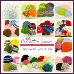 Crochet for Cancer - Hat Donations - First Collage