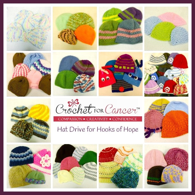 Crochet for Cancer Charity Hat Drive – Winners Announcement!