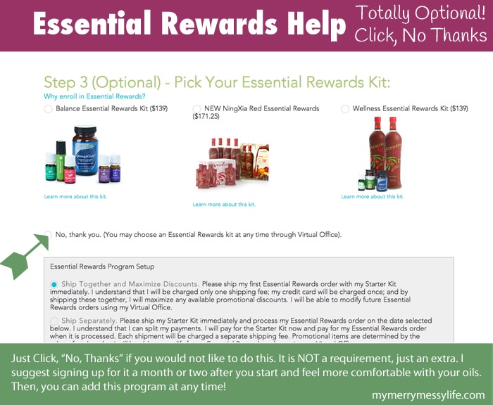 Essential Rewards Help with Young Living