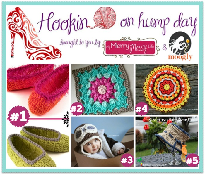 Hookin On Hump Day #73 - Link Party for Crochet, Knitting and Sewing Bloggers and Some Free Patterns for Everyone!
