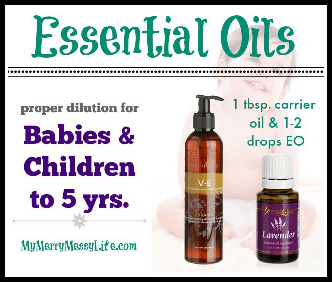 Proper Essential Oil Dilution for Babies and Children