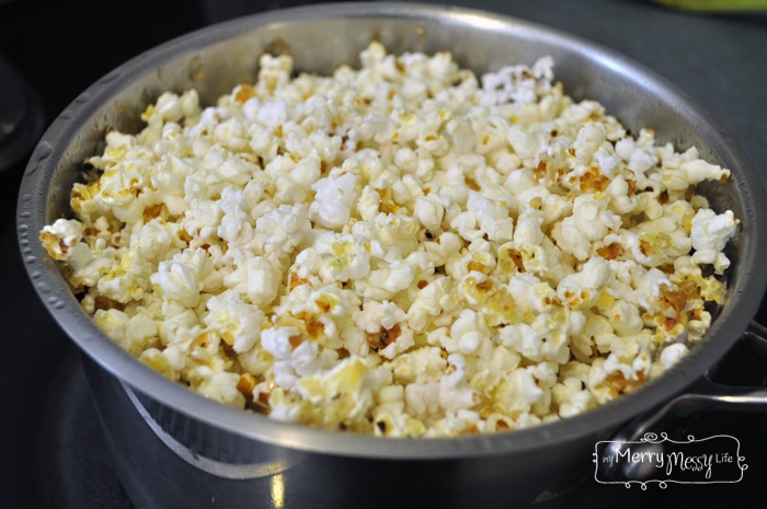 Homemade Popcorn - A Delicious, Nutritious Treat that's Safe from Microwave Popcorn Dangers