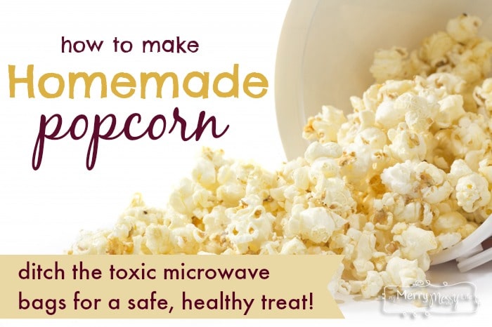 Why Microwave Popcorn is So Dangerous and How to Make it At Home
