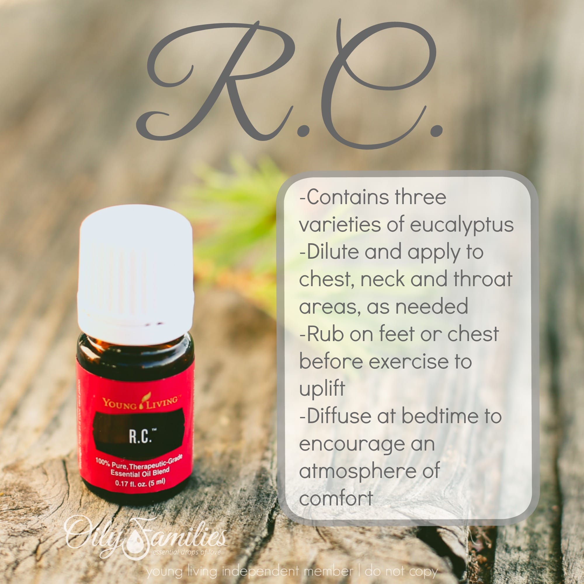 All About R.C. Essential Oil Blend