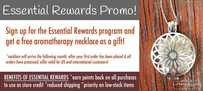 Get a Free Diffuser Necklace when you Join the Essential Rewards Program