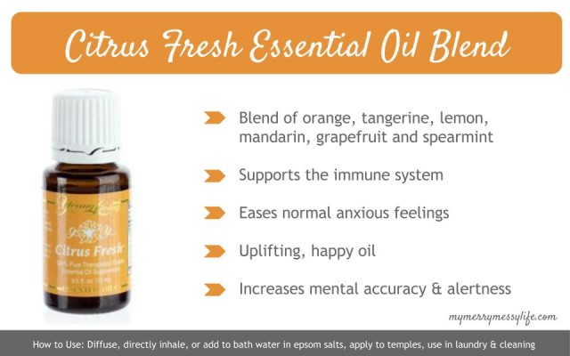 Citrus Fresh - An Immune-Boosting Essential Oil Blend