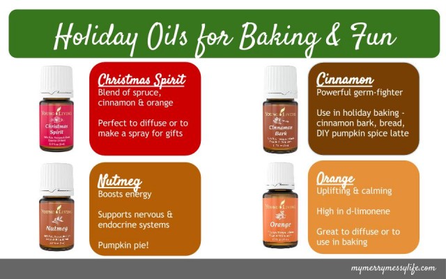Essential Oils for the Holidays, Baking and Fun!