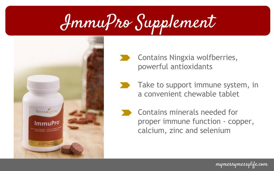ImmuPro- excellent chewable and tasty supplement to take to support the immune system!