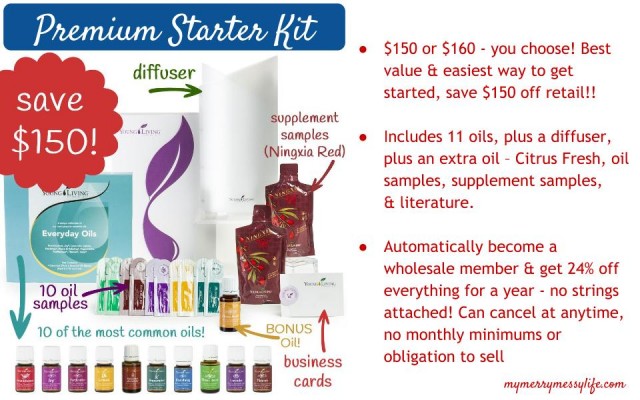 The Premium Starter Kit from Young Living is the Best Bang for Your Buck!