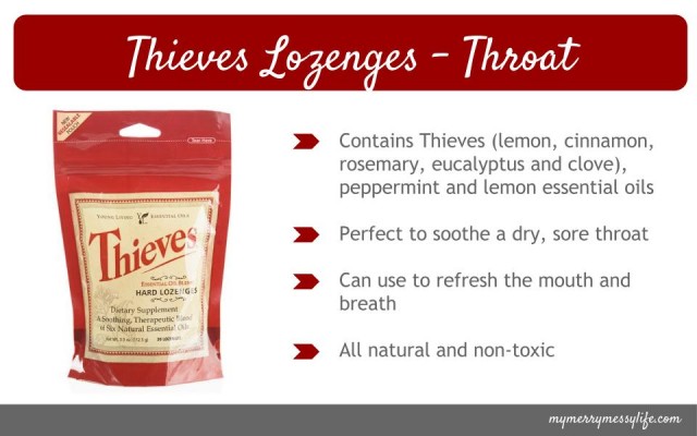 Thieves Hard Lozenges - 100% Natural and Safe, Perfect for Sore Throats!
