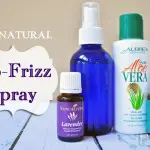 Homemade No Frizz Hair Spray - All Natural and Easy!