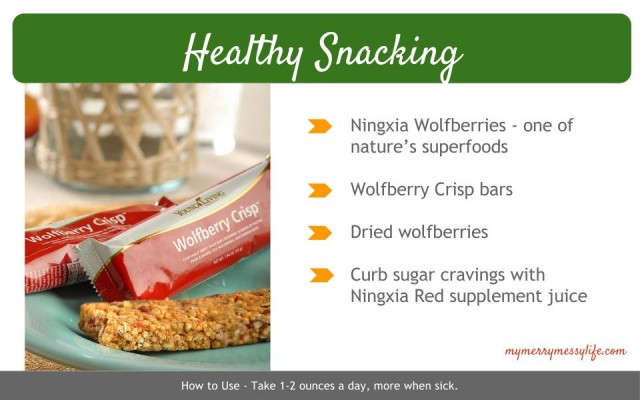 Healthy Snacking with Young Living's Wolfberry Crisp Bars and Dried Ningxia Wolfberries