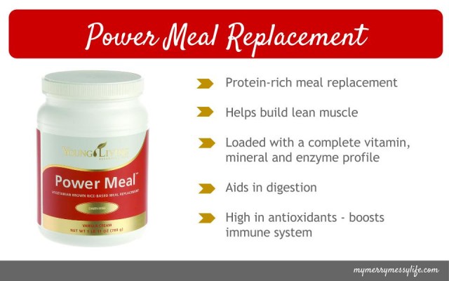 Young Living's Power Meal Replacement for Managing Weight and Building Lean Muscle