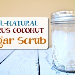 All Natural Citrus Coconut Sugar Scrub