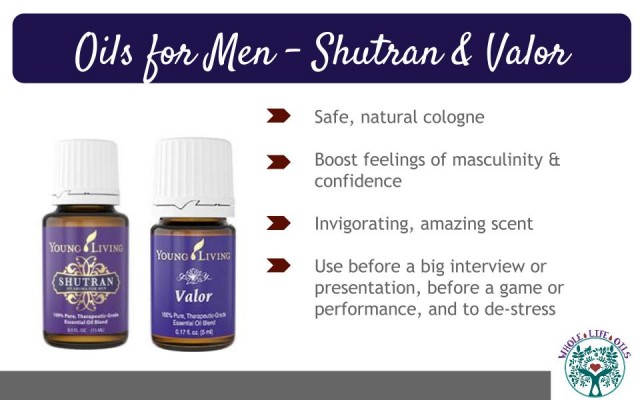 Essential Oils to Support Men's Hormones, Emotions and Courage