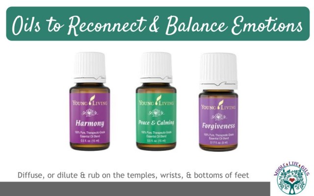 Essential Oils to Reconnect and Balance Emotions