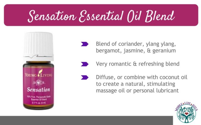Sensation Essential Oil Blend for Emotional Balance and Romance