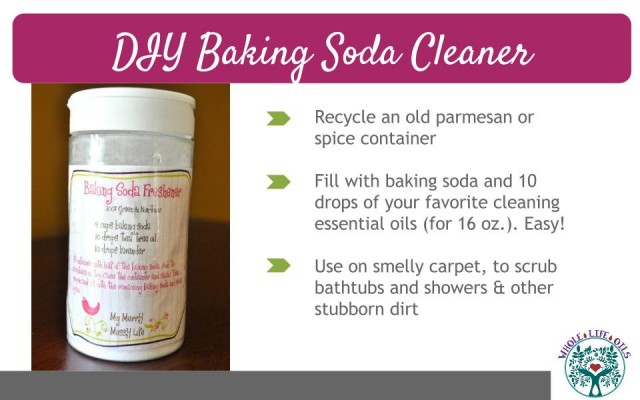 DIY Baking Soda Cleaner with Essential Oils - Natural, Scrubbing Power without Toxic Chemicals