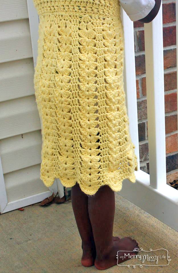 Crochet Simple Spring Dress - Free Pattern!