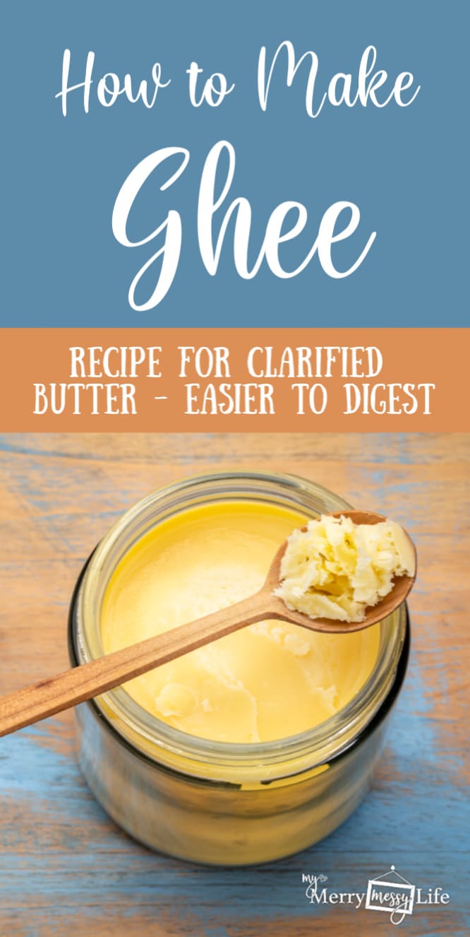 How to Make Ghee - Clarified Butter that's Easier to Digest for those who are sensitive to dairy