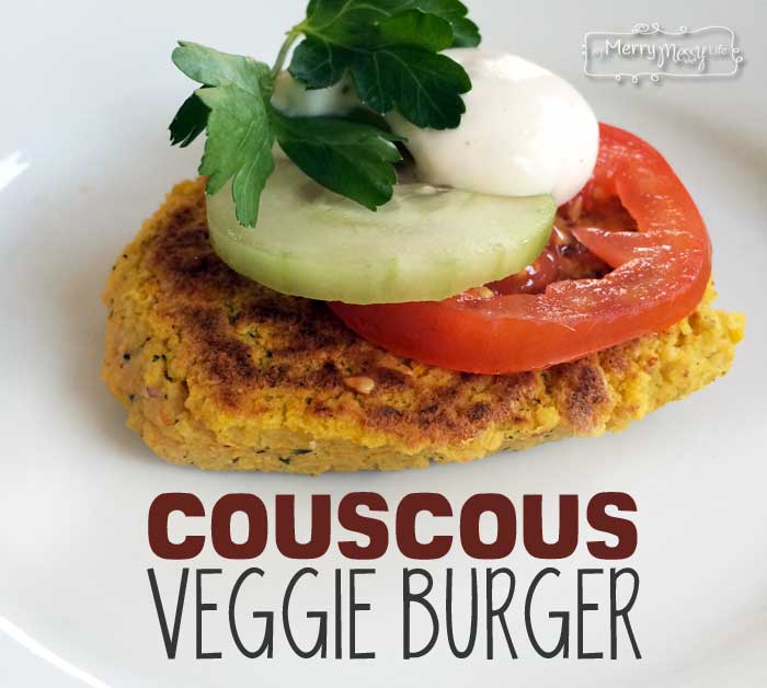 Healthy Couscous Veggie Burgers Recipe