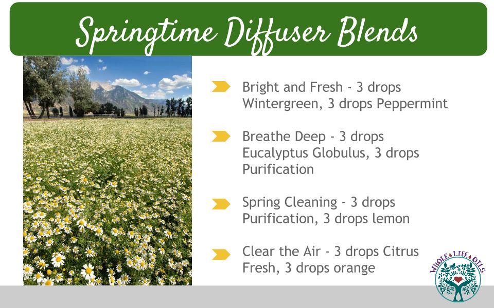 Springtime Diffuser Blends to Freshen Up the House