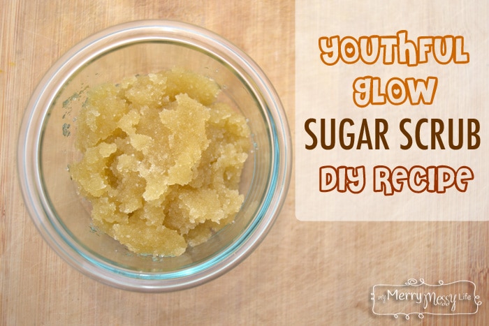 Homemade Youthful Glow Sugar Scrub – Natural and Easy