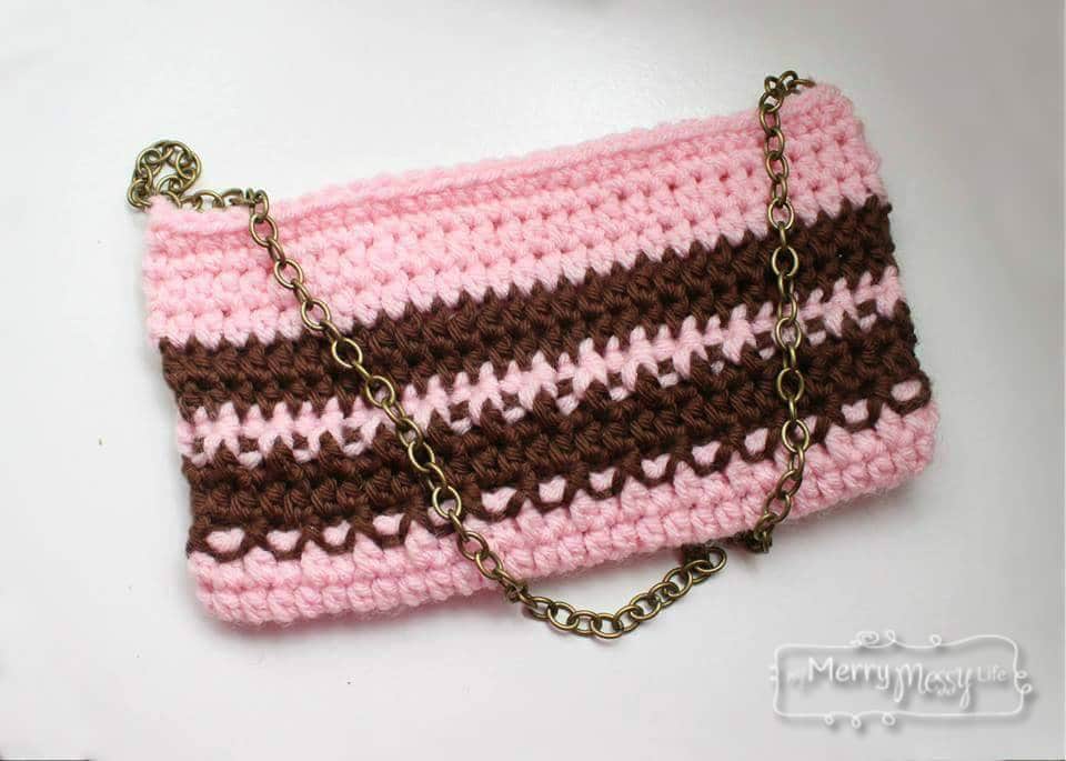 Free Crochet Small Clutch Purse Pattern