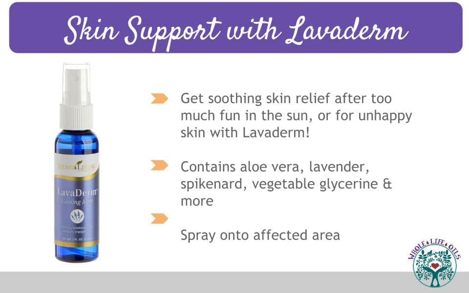 Get excellent, natural skin support with Lavaderm!