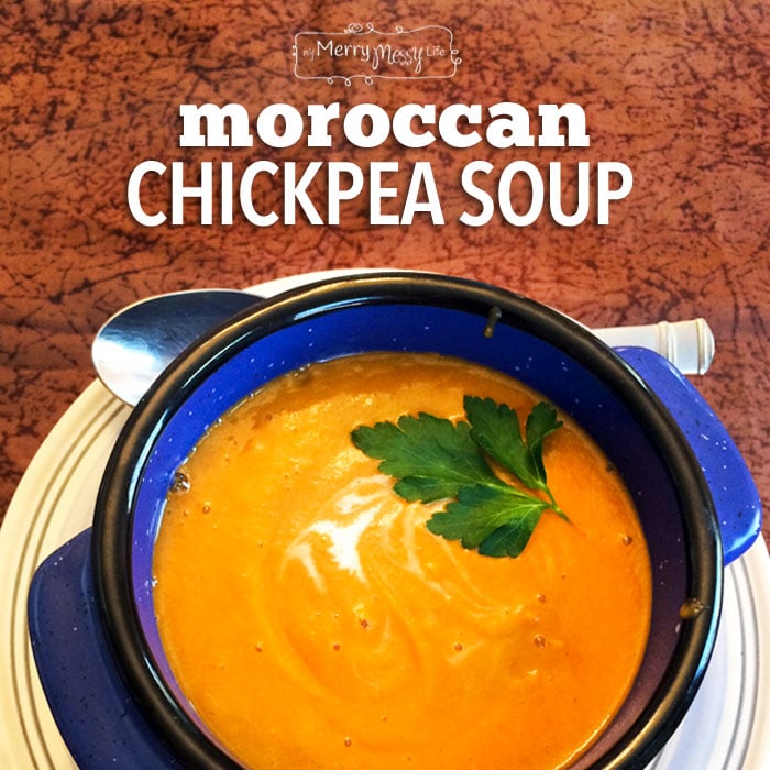 Moroccan Chickpea Vegetable Soup