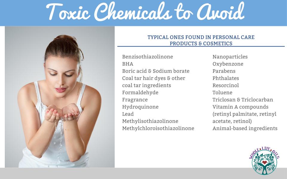 Toxic Chemicals to Avoid and Why in Personal Care Products and Cosmetics