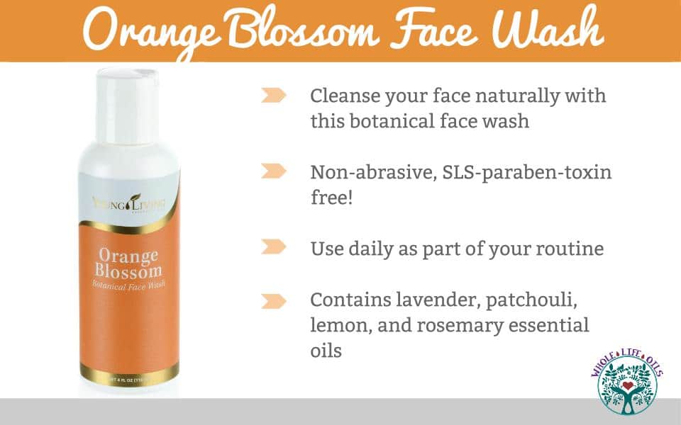Orange Blossom Face Wash from Young Living - Gentle, Safe, and Chemical-Free!
