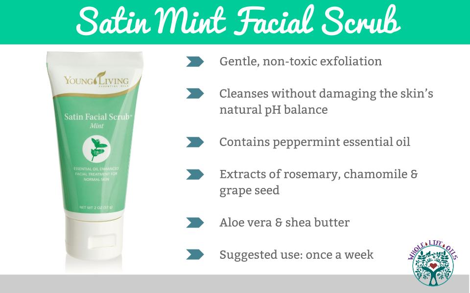 Satin Mint Facial Scrub