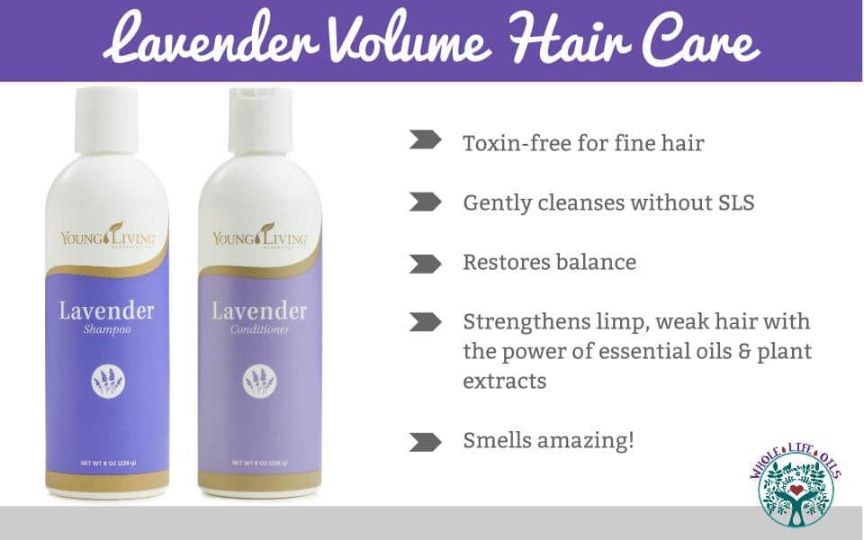 Lavender Volume Hair Care - All Natural, Sulfate & Paraben Free!
