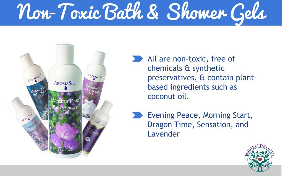 Non-Toxic Bath and Shower Gels - Sulfate and Paraben Free!