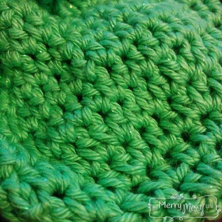 Check out the sparkle in this yarn!