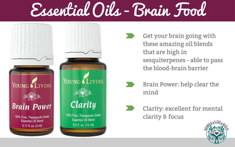 Essential Oils Make Excellent Brain Food!