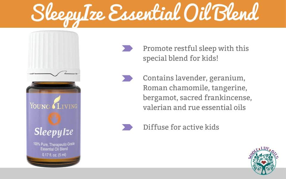 SleepyIze Essential Oil Blend - Formulated and Diluted for Kids!