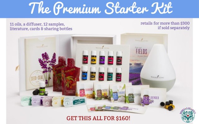 The Premium Starter Kit with Young Living - the best and easiest way to get started with essential oils!