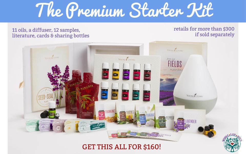 The Premium Starter Kit with Young Living - the best and easiest way to get started with essential oils!