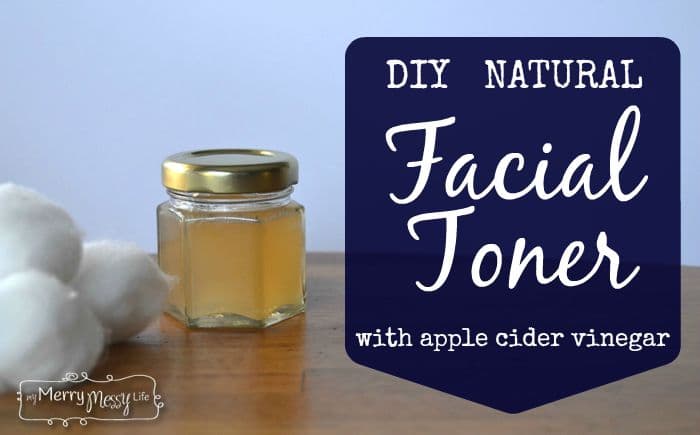 DIY Facial Toner with Apple Cider Vinegar