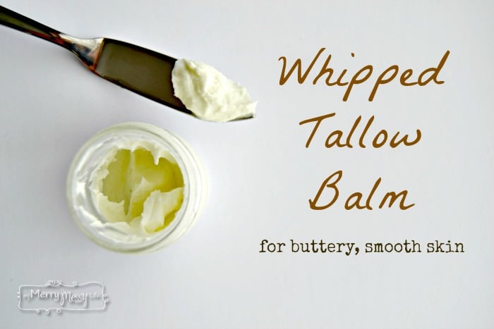 Tallow Balm Recipe, WHIPPED AND SOLID