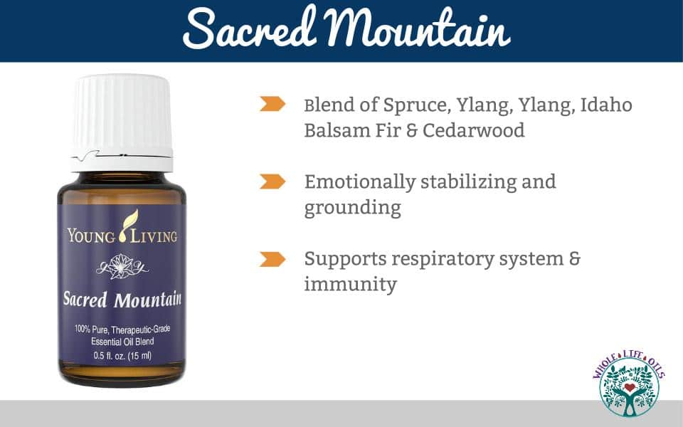 Sacred Mountain Essential Oil Blend - A grounding, woodsy scented oil that supports the immune system!