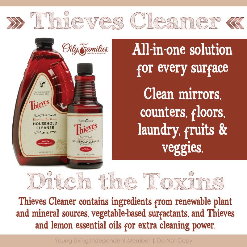 Thieves Household Cleaner - An Easy Way to Ditch the Toxins!