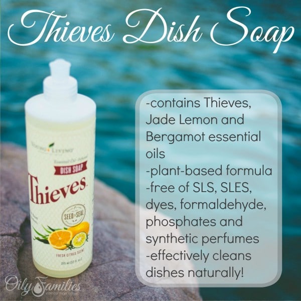Thieves Dish Soap - Gentle on the Hands and Non-Toxic!