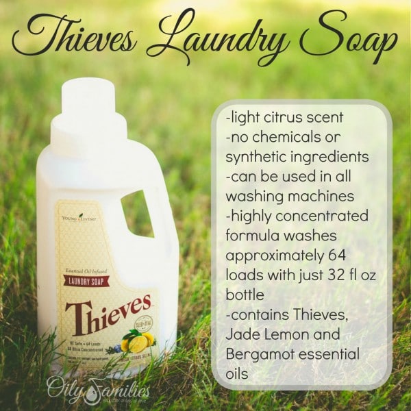 Thieves Laundry Soap - A Non-Toxic Way to Wash Clothes - Hypoallergenic