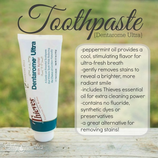 Thieves Dentarome Toothpaste - No Fluoride, Synthetic Dyes, Preservatives or Coloring!