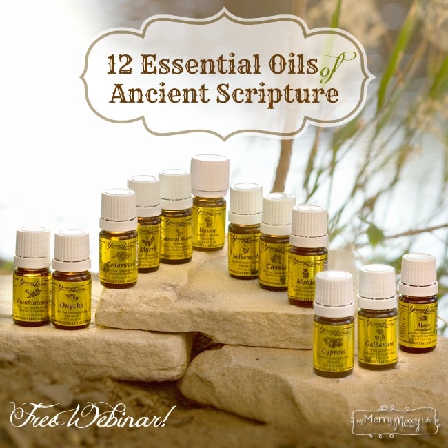 12 Essential Oils of Ancient Scripture (the Bible) – Webinar Notes and Video