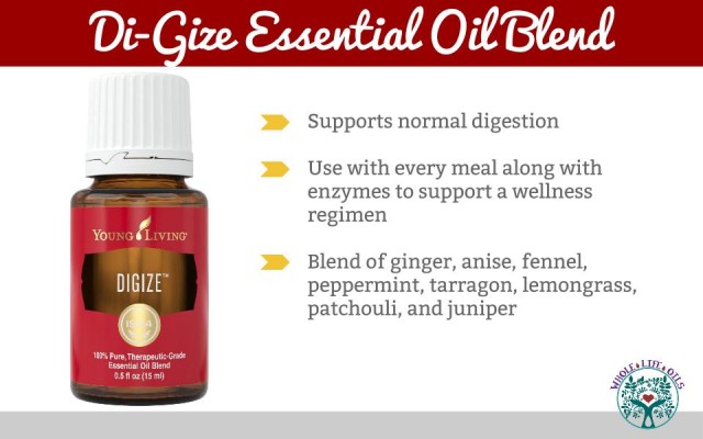 All about Di-Gize Essential Oil Blend - All About Digestion